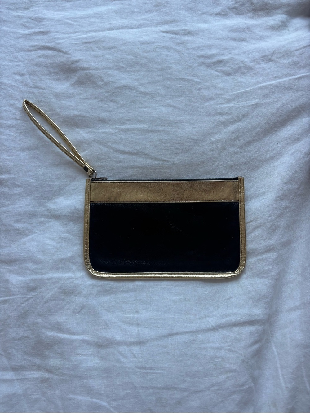 Vintage Black and Gold Clutch